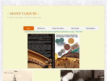 Tablet Screenshot of monetarium.es